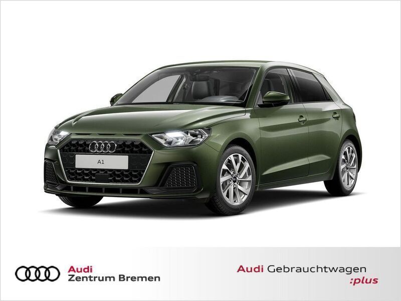 Grün Gebraucht 2024 Audi A1 Sportback Advanced Kleinwagen | 24.880 € (Guter Preis) - Bild 1/4