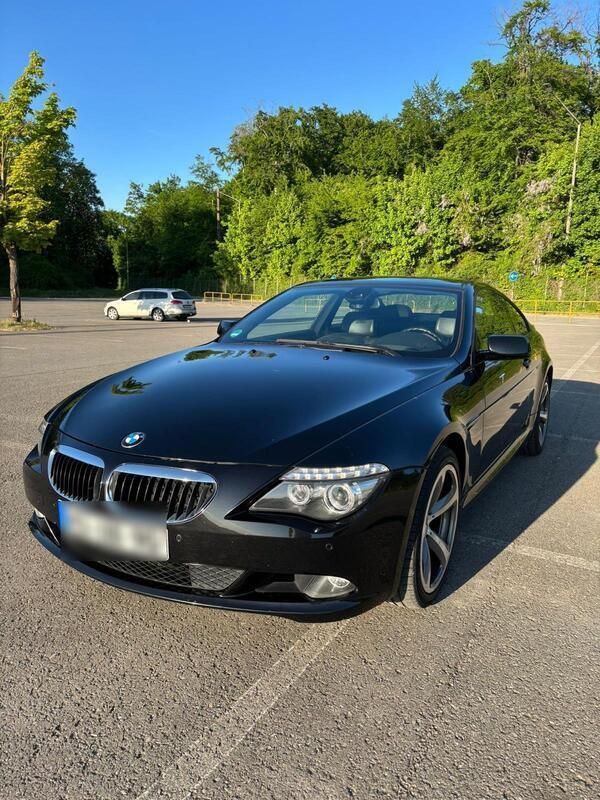 Schwarz Gebraucht 2008 BMW 635 M Sport Coupé | 10.500 € (Superpreis) - Bild 1/4