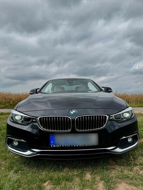 Schwarz Gebraucht 2017 BMW 430 Cabriolet Luxury Line Cabrio | 28.900 € - Bild 1/4