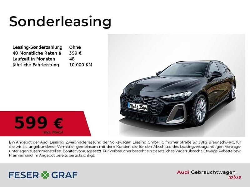 Mythosschwarz metallic Gebraucht 2024 Audi A5 Ambiente Coupé | 59.990 € (Fairer Preis) - Bild 1/4