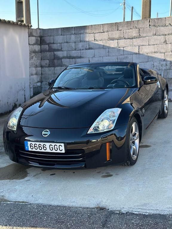Schwarz Gebraucht 2008 Nissan 350Z Cabrio | 21.500 € (Teuer) - Bild 1/4
