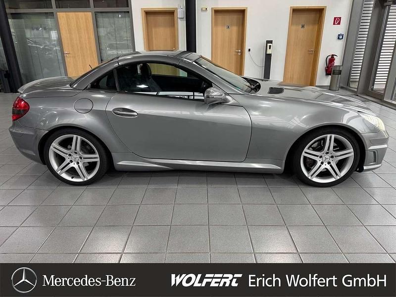Gebraucht Mercedes SLK280 Sport 231 PS (169 kW) 2007 Palladiumsilber  metalliclack Cabrio