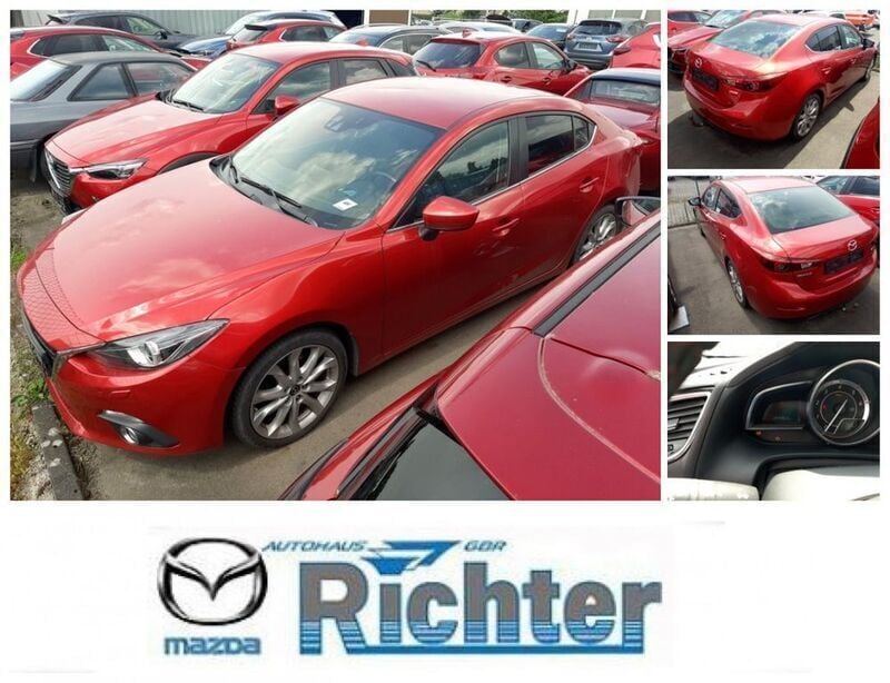 Gebraucht Mazda 3 150 PS (110 kW) 2015 Rot Limousine