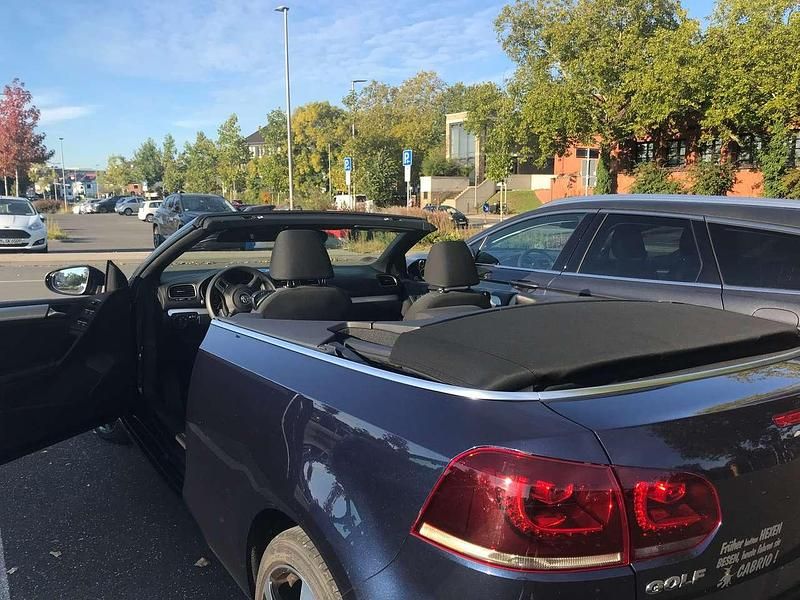 Gebraucht VW Golf Cabriolet Allstar 105 PS (77 kW) 2016 Schwarz Cabrio