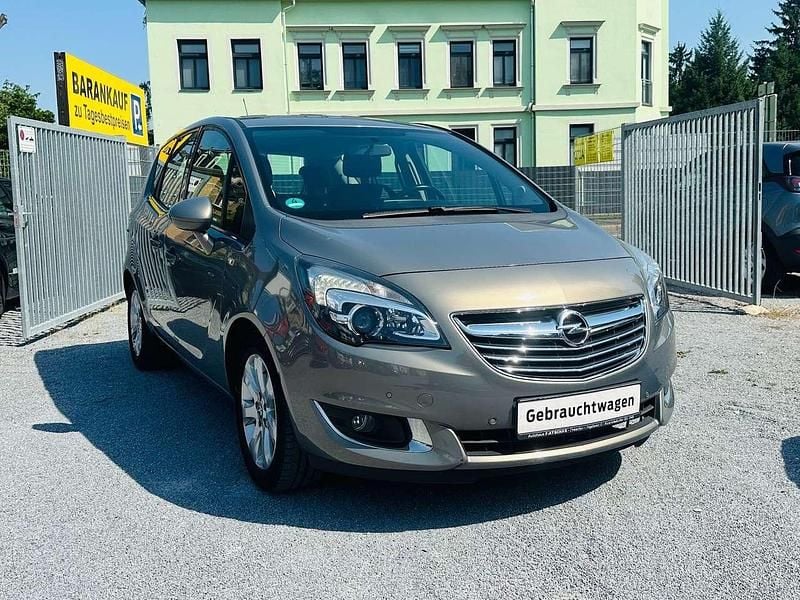 Muskatgrau/pepperdust Gebraucht 2015 Opel Meriva Innovation Van / Kleinbus | 7.400 € (Fairer Preis) - Bild 1/4