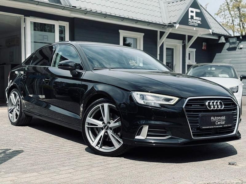 Schwarz Gebraucht 2019 Audi A3 S-Line Limousine | 22.980 € (Fairer Preis) - Bild 1/4