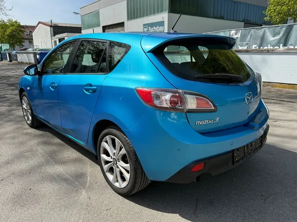 Gebraucht Mazda 3 Active Plus 105 PS (77 kW) 2011 Blau Limousine