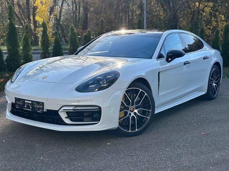 Gebraucht Porsche Panamera Turbo S 630 PS (463 kW) 2021 Carraraweiss/gletscherweiss Limousine