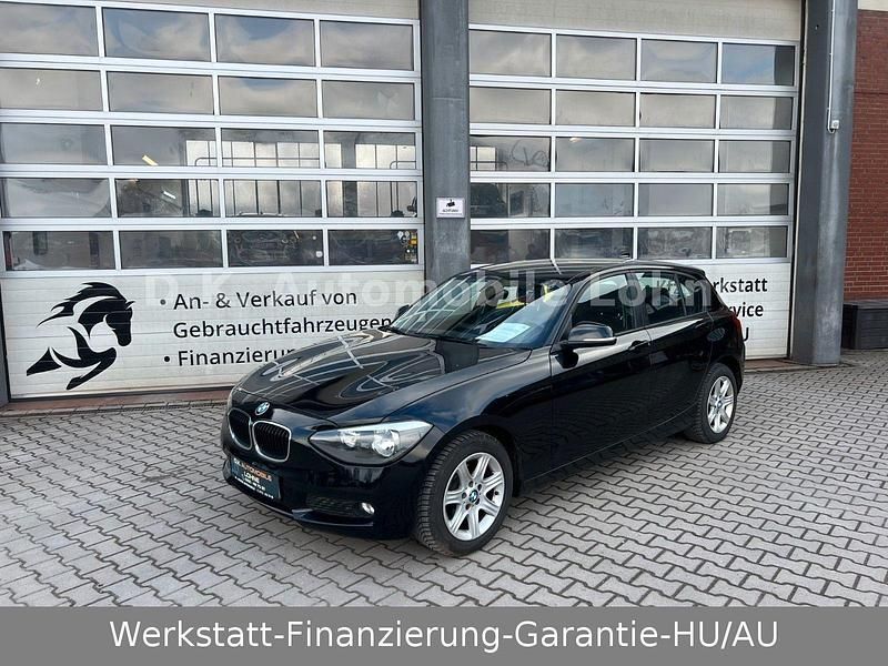 Gebraucht BMW 114 Advantage 102 PS (75 kW) 2014 Schwarz Kleinwagen