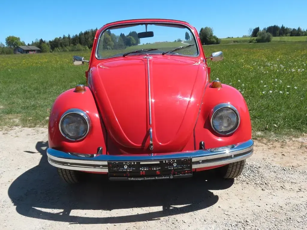 Używany VW Käfer 44 KM (32 kW) 1972 Czerwony Kabriolet