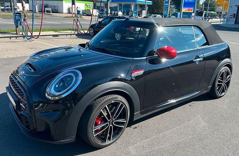 Schwarz Gebraucht 2022 Mini John Cooper Works Cabriolet Cabrio | 34.000 € (Fairer Preis) - Bild 1/4