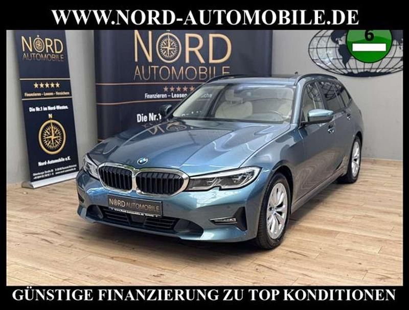 Blau Gebraucht 2021 BMW 320 Advantage Kombi | 25.890 € (Fairer Preis) - Bild 1/3