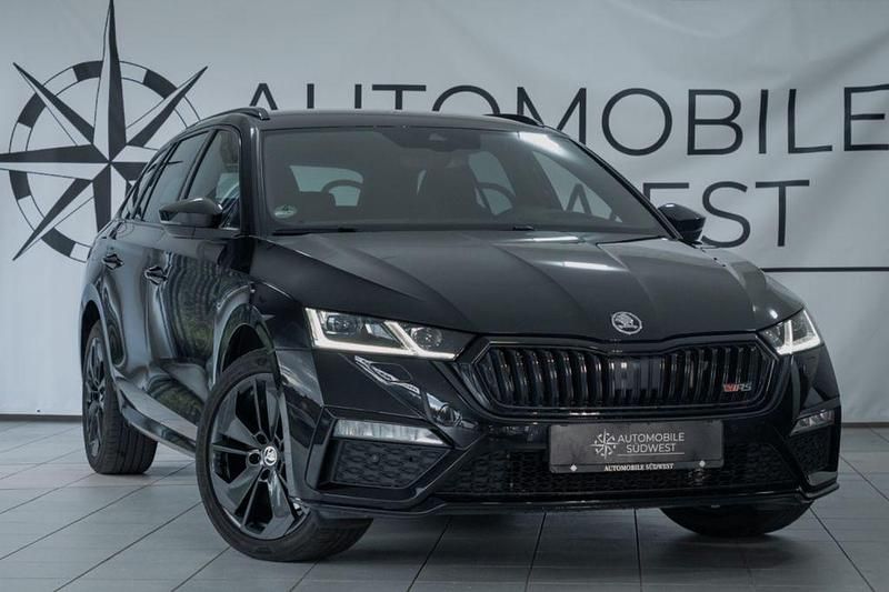 Schwarz Gebraucht 2021 Skoda Octavia RS Kombi | 26.850 € (Guter Preis) - Bild 1/4