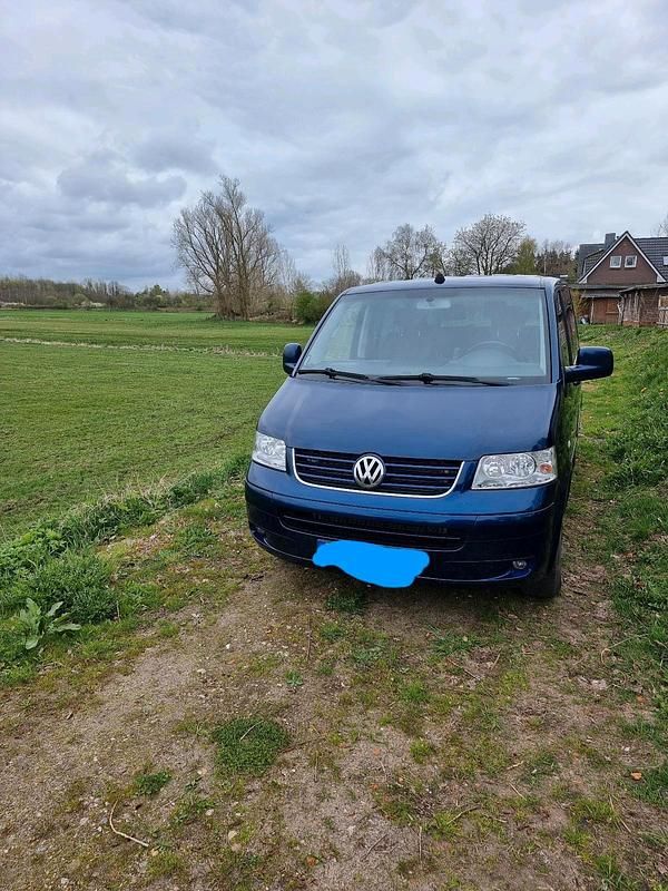 Usata VW T5 131 CV (96 kW) 2003 Blu Furgone