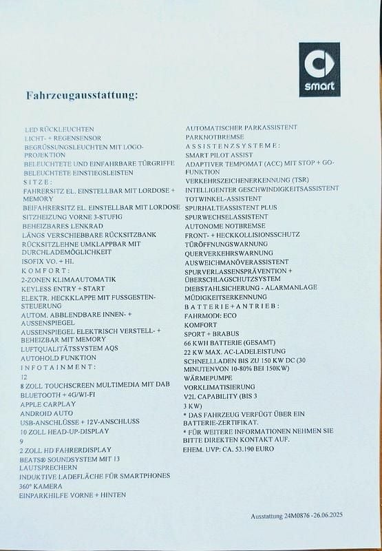 Gebraucht Smart #1 Brabus 314 kW (428 PS) 2023 Silber SUV