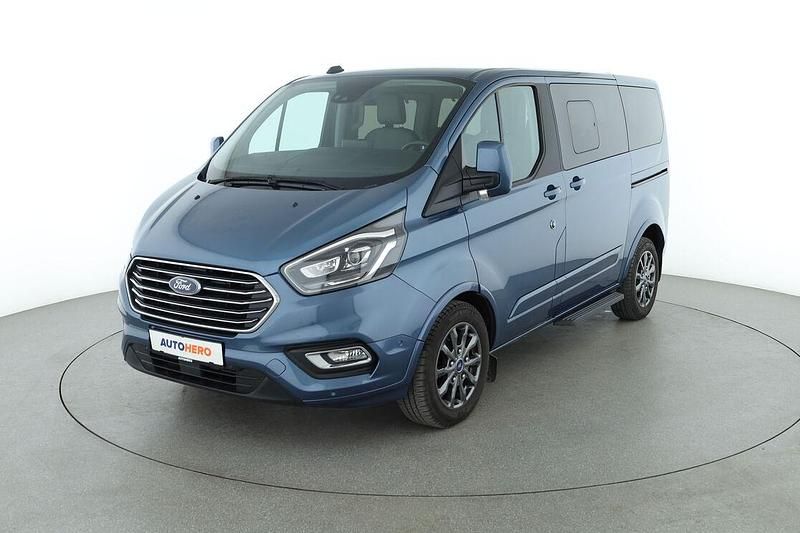 Blau Gebraucht 2021 Ford Tourneo Custom Titanium X | 37.870 € (Fairer Preis) - Bild 1/3