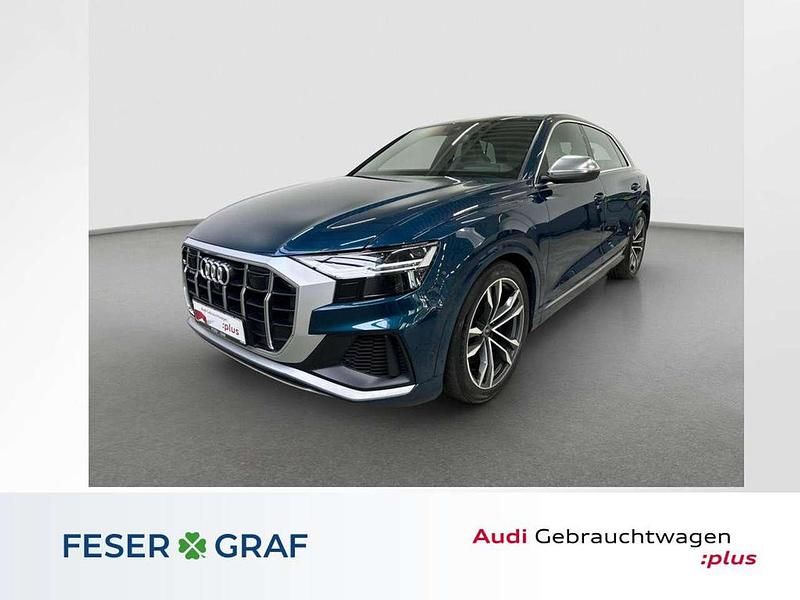 Galaxisblau metallic Gebraucht 2020 Audi SQ8 Ambiente SUV | 55.980 € (Etwas zu teuer) - Bild 1/2