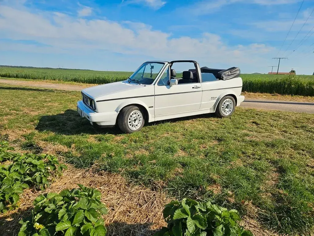 Gebraucht VW Golf Cabriolet 98 PS (72 kW) 1991 Weiß Cabrio