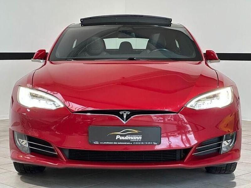 Gebraucht Tesla Model S 293 kW (399 PS) 2018 Rot Kleinwagen