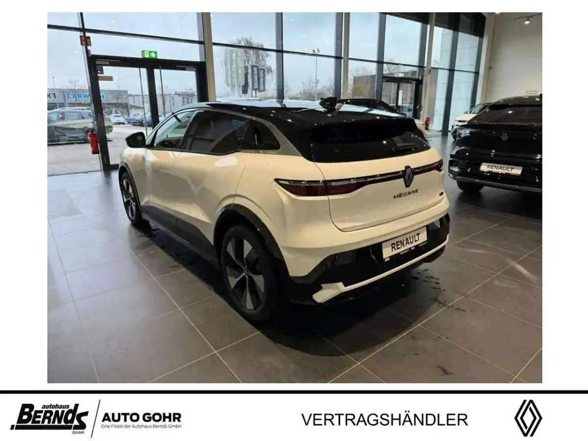 Ny Renault Megane E-Tech Komfort 160 kW (218 HK) 2026 Hvid Sedan