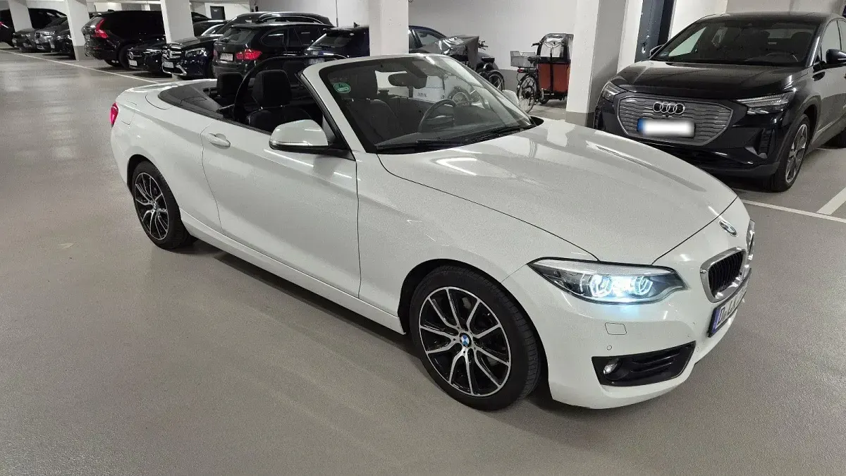 Gebraucht BMW 220 190 PS (139 kW) 2018 Weiß Cabrio