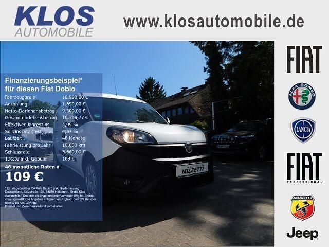 Gebraucht Fiat Doblò Basis 101 PS (74 kW) 2018 Weiß Van / Kleinbus