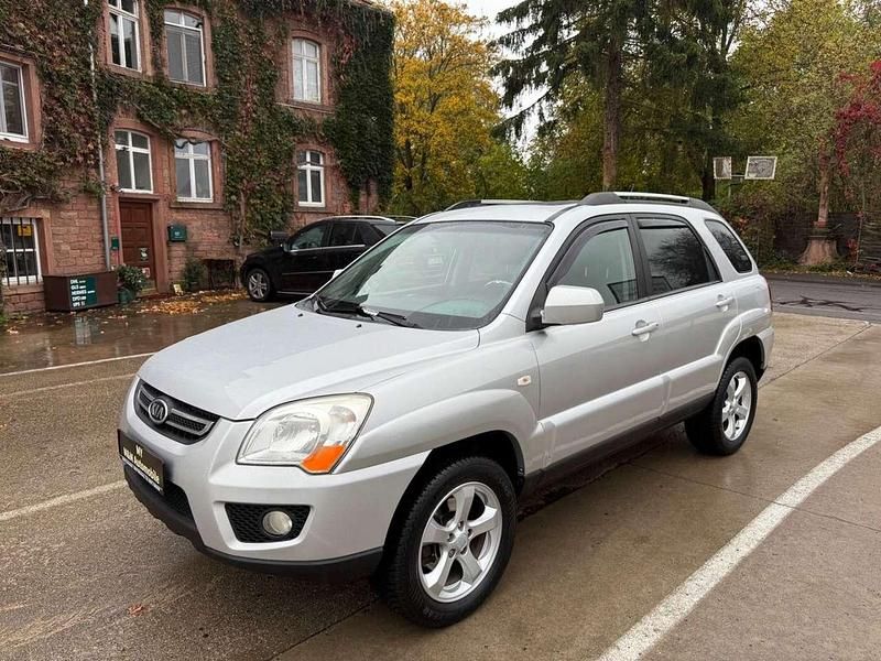 Silber Gebraucht 2009 Kia Sportage EX SUV | 10.999 € - Bild 1/3