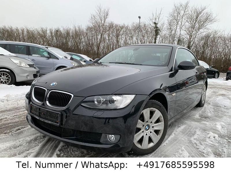 Schwarz Gebraucht 2008 BMW 320 Cabriolet M Sport Cabrio | 8.900 € (Guter Preis) - Bild 1/4
