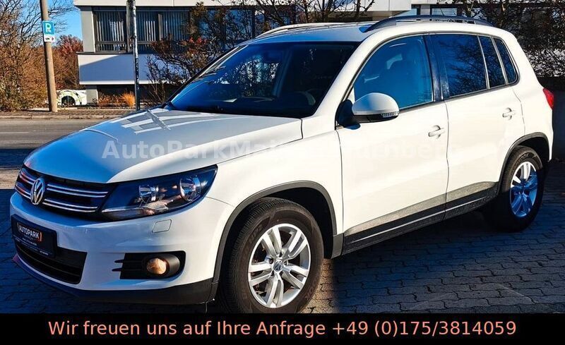 Pure white Gebraucht 2014 VW Tiguan Trendline SUV | 11.490 € (Fairer Preis) - Bild 1/4
