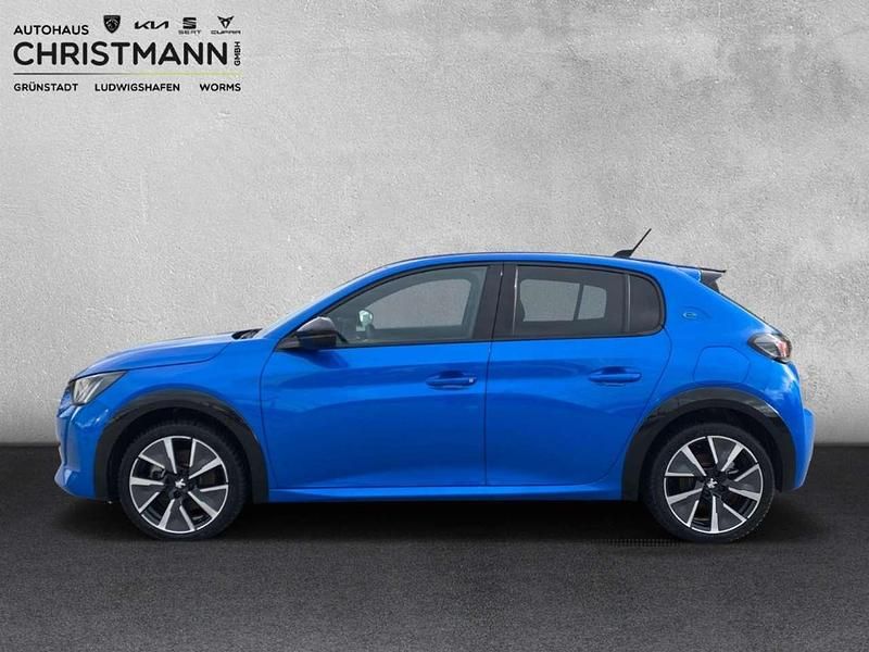 Gebraucht Peugeot e-208 GT 100 kW (136 PS) 2022 Blau Kleinwagen