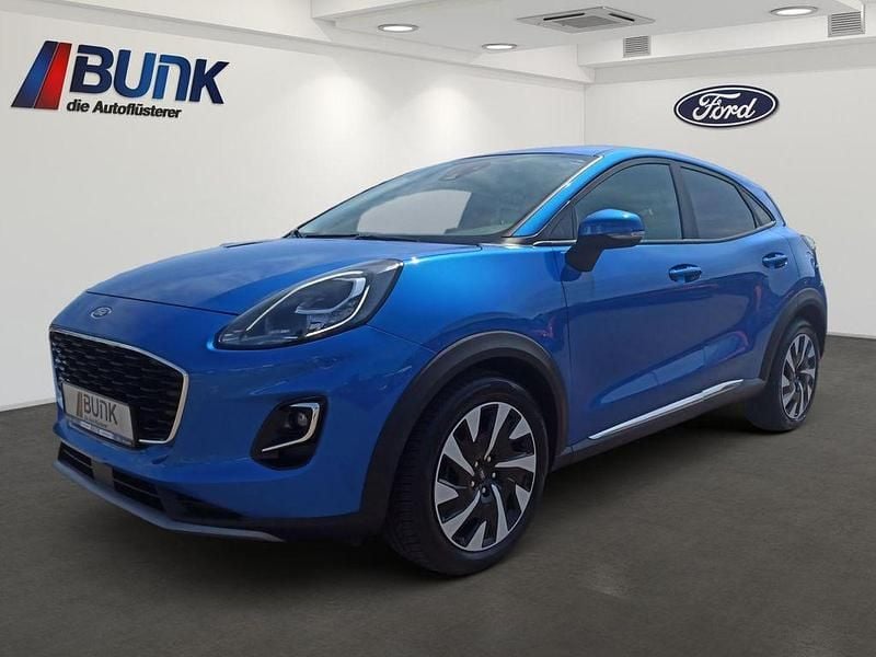 Gebraucht Ford Puma Titanium 125 PS (91 kW) 2022 Dynamic blau SUV
