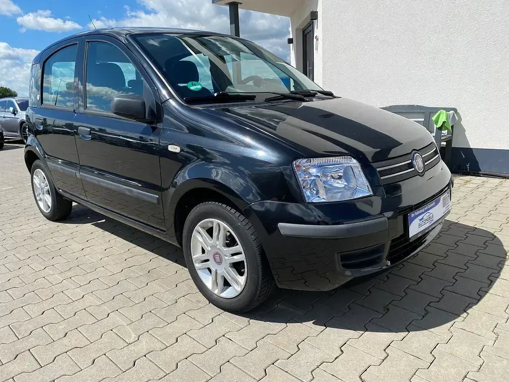 Gebraucht Fiat Panda Dynamic 60 PS (44 kW) 2007 Schwarz Kleinwagen