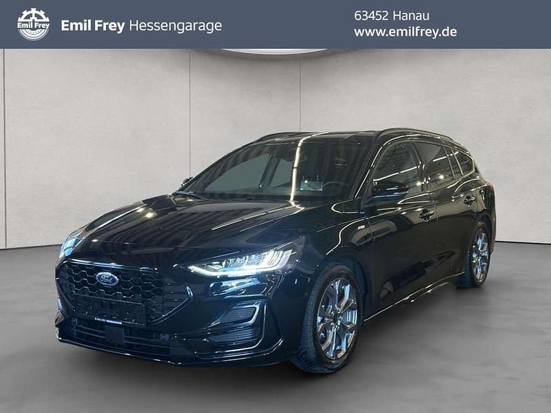 Agate black metallic Gebraucht 2024 Ford Focus ST-Line X Kombi | 27.550 € (Etwas zu teuer) - Bild 1/4