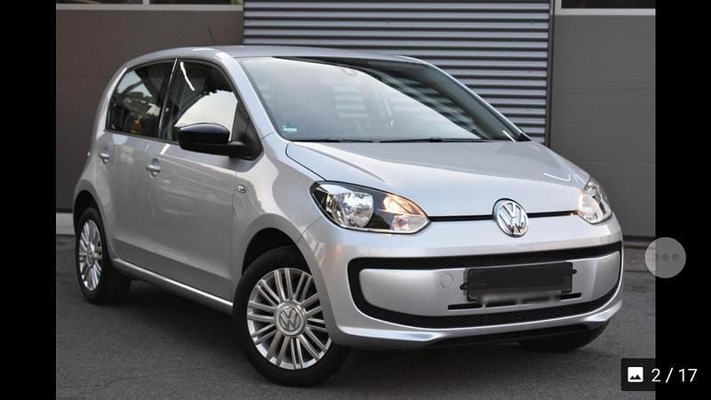 Gebraucht VW up! move up! 60 PS (44 kW) 2015 Silber Kleinwagen