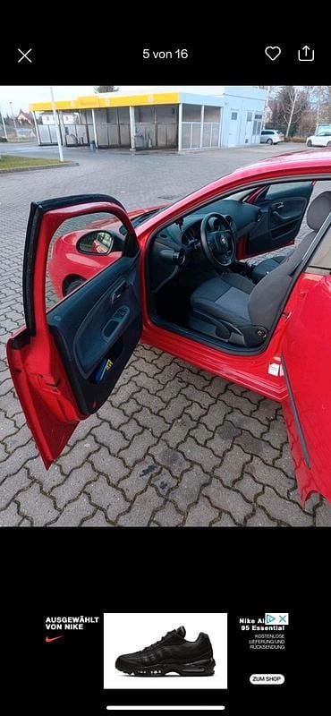 Gebraucht Seat Ibiza 70 PS (51 kW) 2007 Rot Kleinwagen