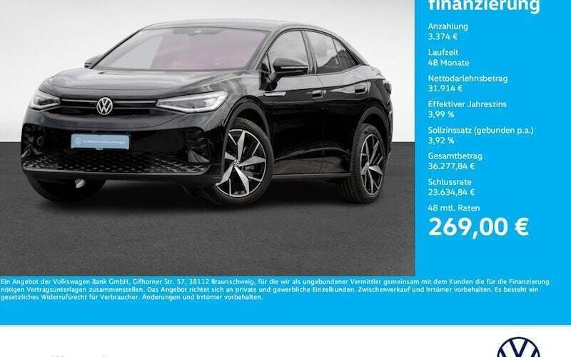 Schwarz Gebraucht 2022 VW ID.5 GTX SUV | 35.288 € (Fairer Preis) - Bild 1/3