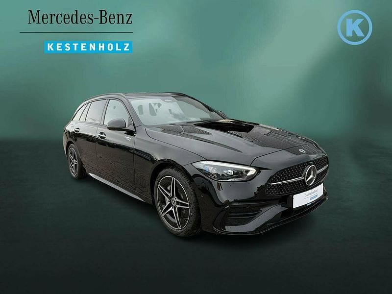 Gebraucht Mercedes C220 AMG 197 PS (144 kW) 2025 Lack obsidianschwarz Kombi