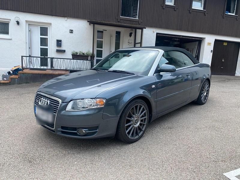 Grau Gebraucht 2007 Audi A4 Cabriolet S-Line Cabrio | 4.590 € (Superpreis) - Bild 1/4