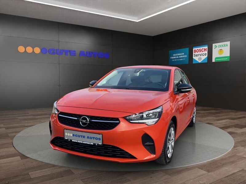 Hell orange metallic Gebraucht 2021 Opel Corsa Edition Kleinwagen | 12.290 € (Guter Preis) - Bild 1/4