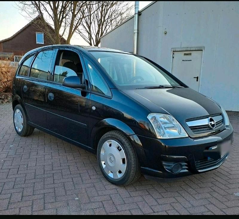 Gebraucht Opel Meriva 90 PS (66 kW) 2009 Schwarz Van / Kleinbus