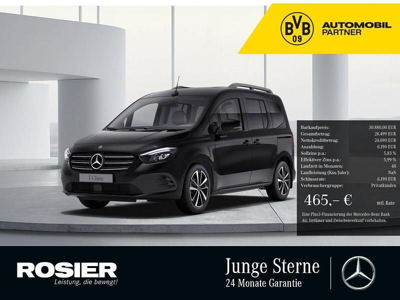 Schwarz / loparitschwarz Gebraucht 2023 Mercedes T180 Progressive Van / Kleinbus | 29.990 € (Etwas zu teuer) - Bild 1/4