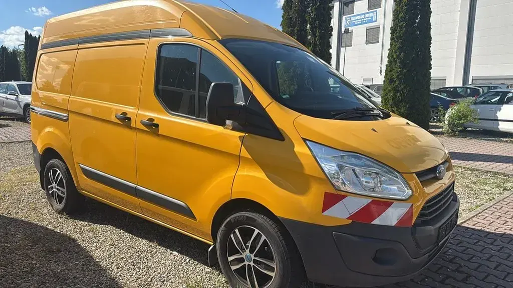 Gebraucht Ford Transit Custom Trend 125 PS (91 kW) 2016 Gelb Van / Kleinbus