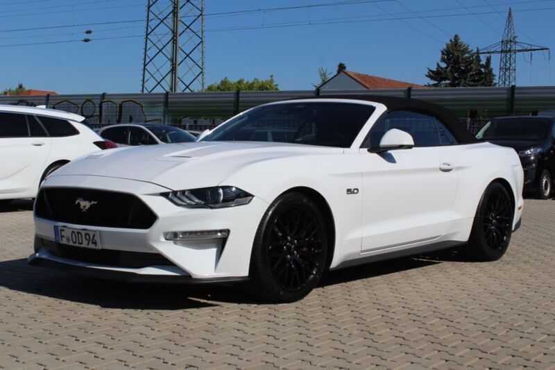 Weiß Gebraucht 2019 Ford Mustang GT Cabrio | 42.000 € (Etwas zu teuer) - Bild 1/4