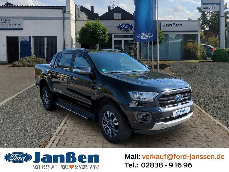 Schwarz Gebraucht 2021 Ford Ranger Wildtrack Abholung | 37.900 € (Fairer Preis) - Bild 1/4