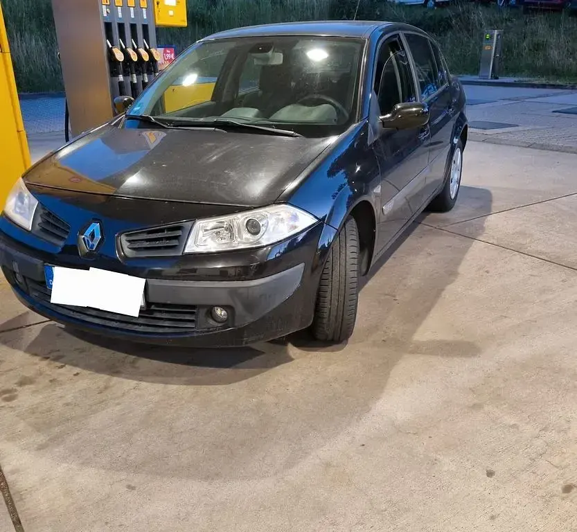 Gebraucht Renault Mégane II 111 PS (81 kW) 2007 Schwarz Limousine