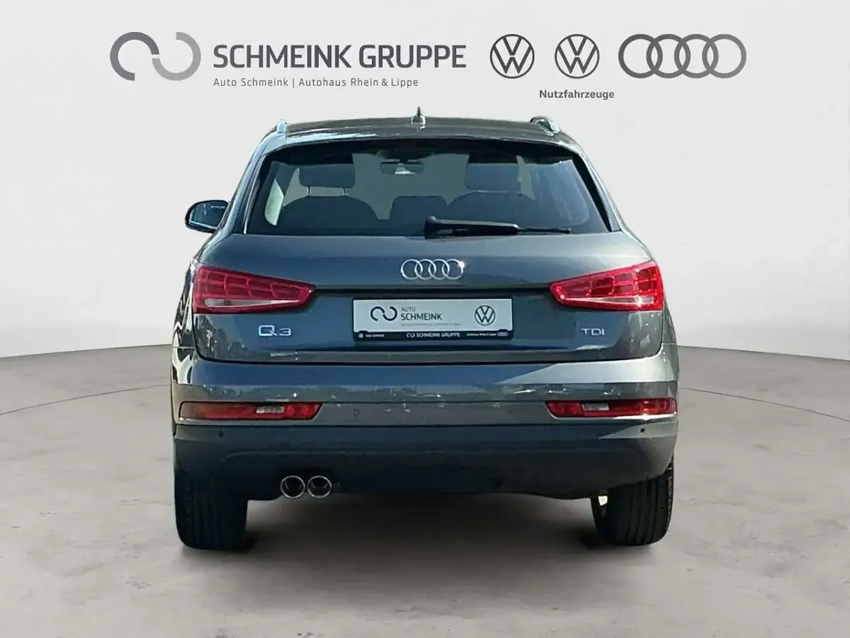 Gebraucht Audi Q3 Design 120 PS (88 kW) 2016 Monsungrau metallic SUV