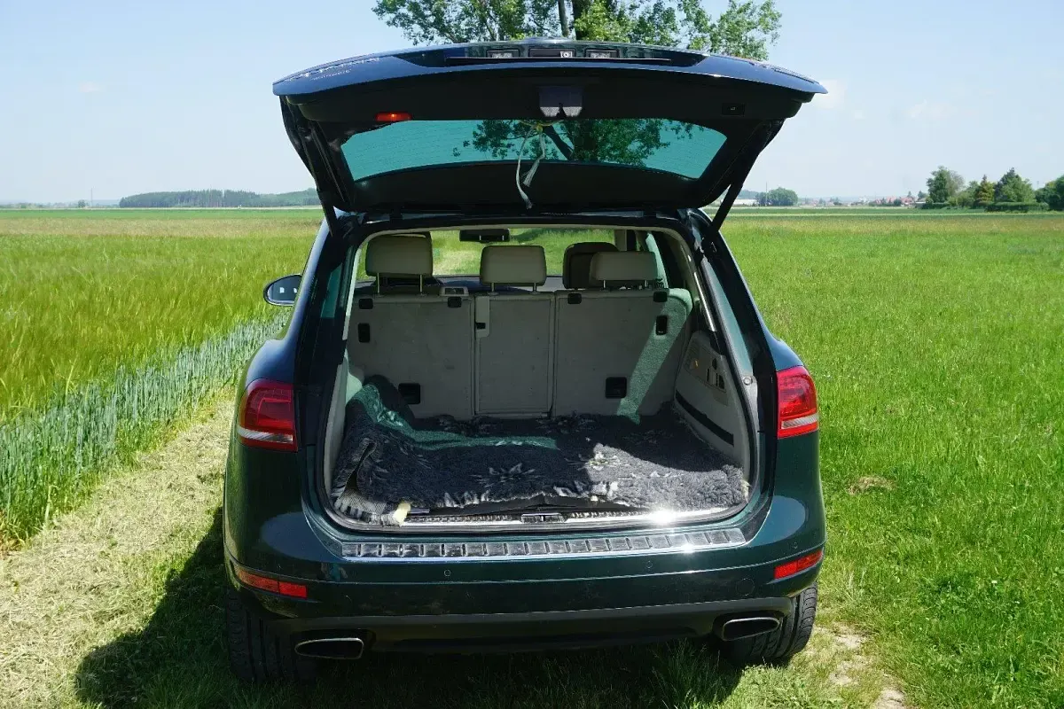 Gebraucht VW Touareg 249 PS (183 kW) 2013 Grün SUV