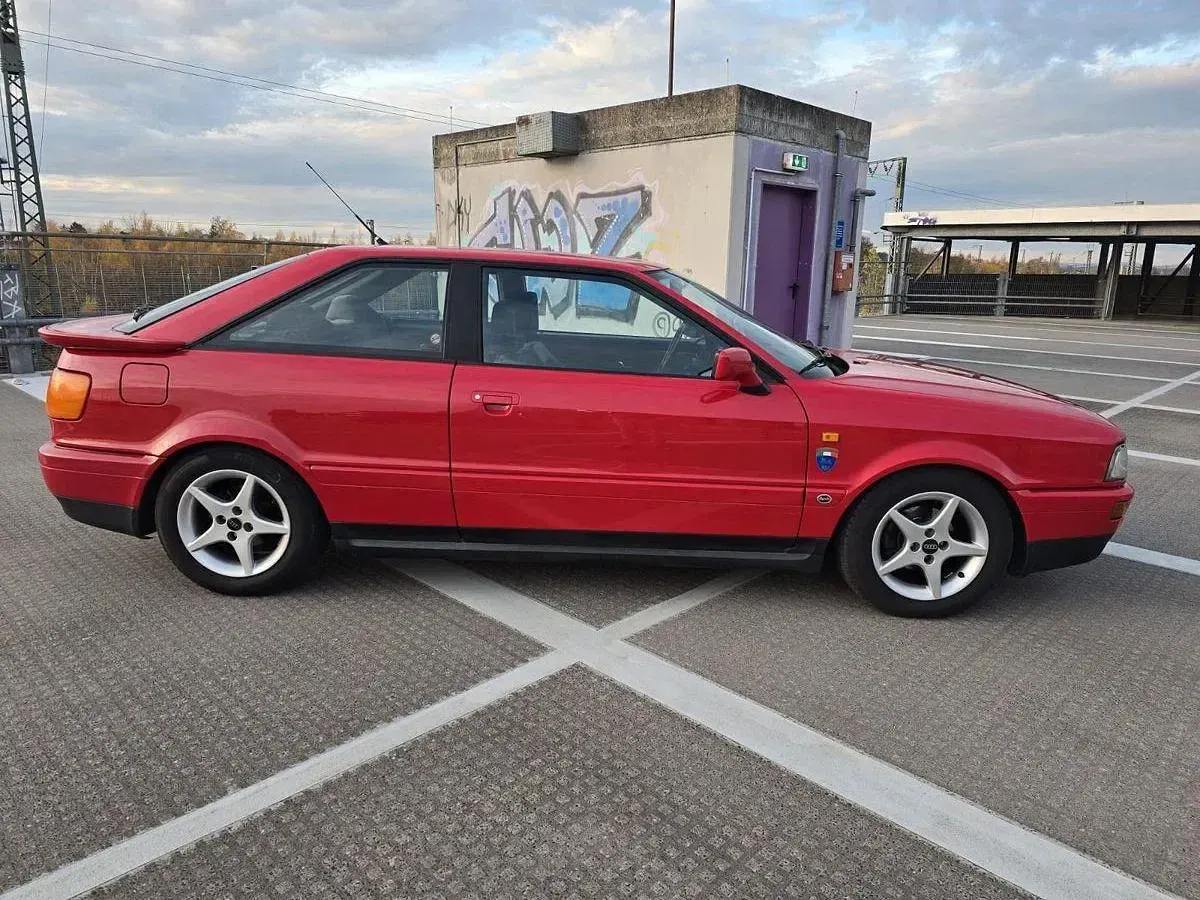 Gebraucht Audi Coupé 111 PS (81 kW) 1990 Rot Coupé