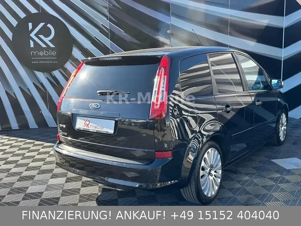 Gebraucht Ford C-MAX Titanium 125 PS (91 kW) 2010 Schwarz Van / Kleinbus