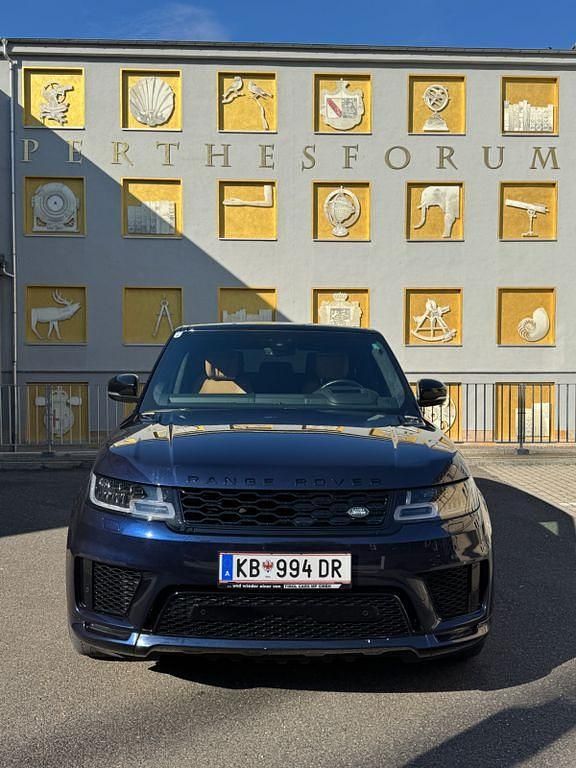 Blau Gebraucht 2019 Land Rover Range Rover Sport SUV | 48.999 € (Fairer Preis) - Bild 1/4